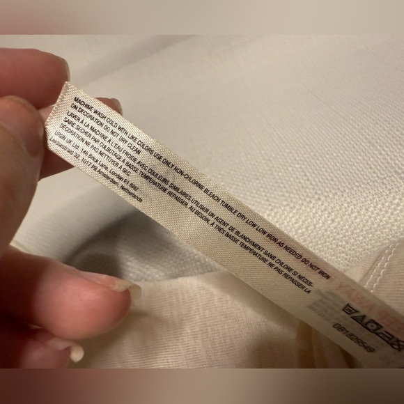 Free People Movement Ivory White Short Sleeve Crop Top - Picture 6 of 7